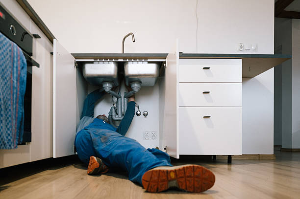 Professional Emergency Plumber technician working in Mount Ephraim, NJ